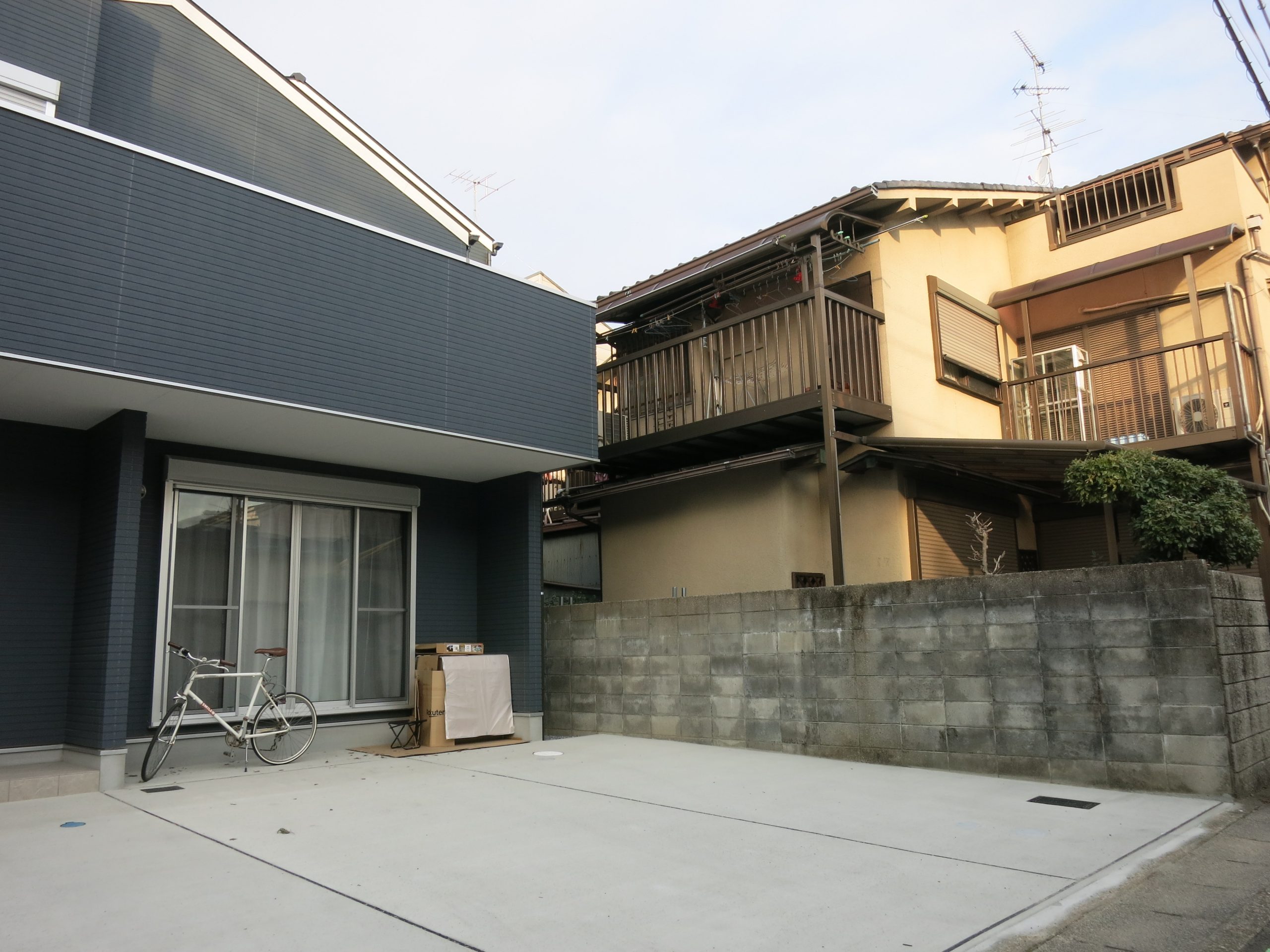 施工例|新築カーポート新設 京都市西京区